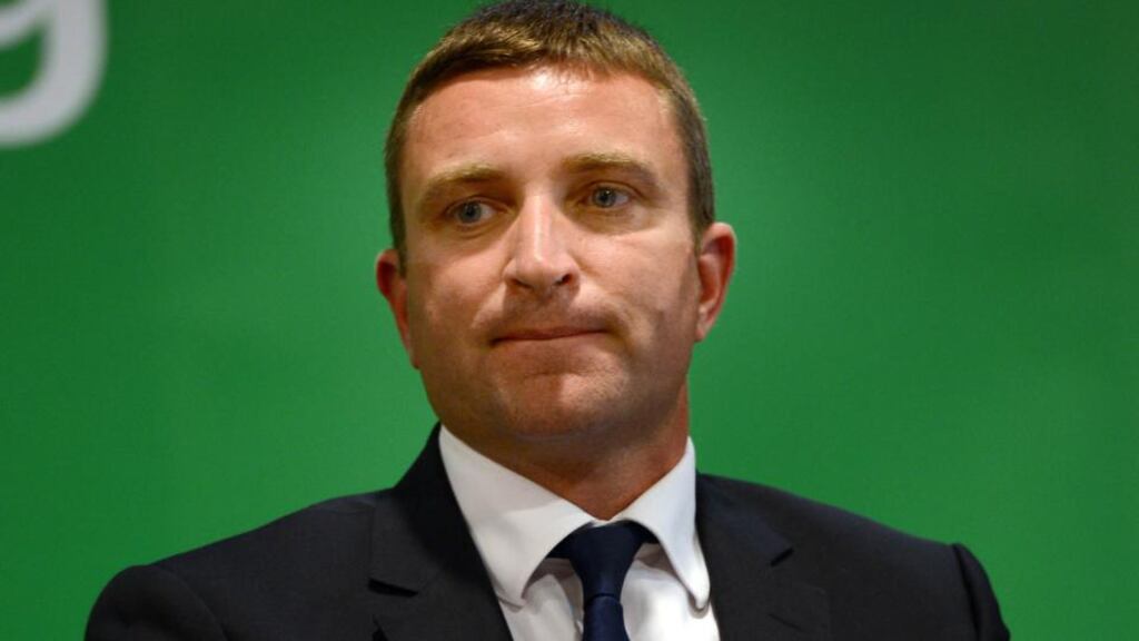 Niall Collins TD, Fianna Fail spokesman on Environment, Community and Local Government. Photograph: Brenda Fitzsimons/The Irish Times