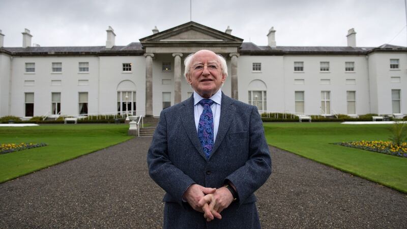 President Michael D Higgins. Photograph: Frank Miller
