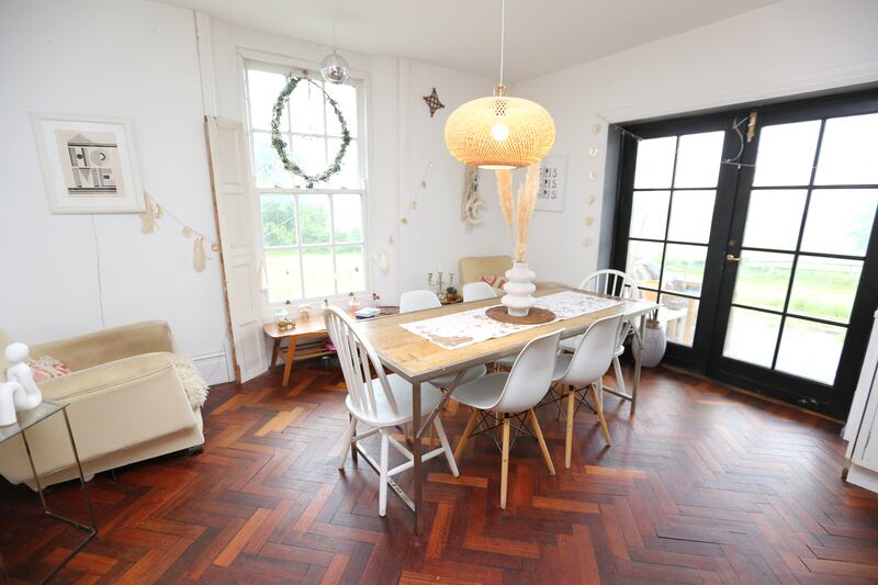 Kitchen and dining area