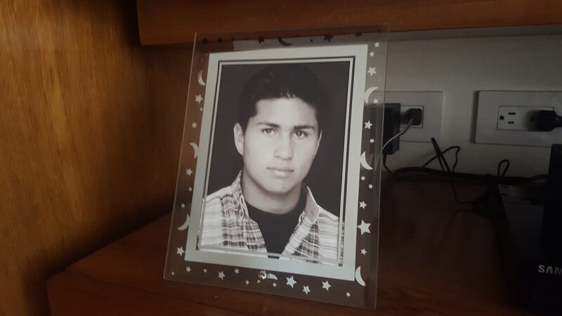 Martha Amorocho’s son Alejandro, who died in the Farc bombing at El Nogal social club on February 7th, 2003. Photograph: David McKechnie