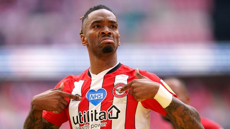 Ivan Toney enjoyed a prolific goalscoring season in the Championship but will he be able to mark a mark in the Premier League. Photograph:  Mike Egerton/PA Wire.