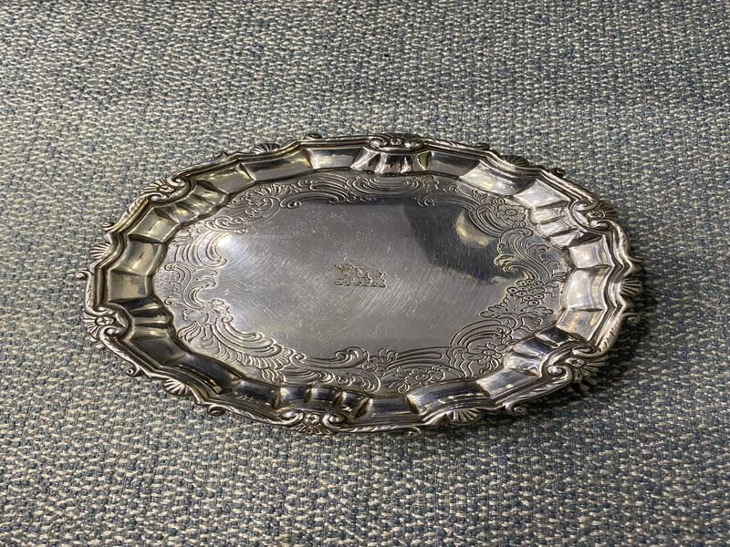 A Limerick silver salver by Joseph Johns from 1745-1750  will be at JW Weldon's stand at the National Antiques Fair in Limerick priced at €12,500.