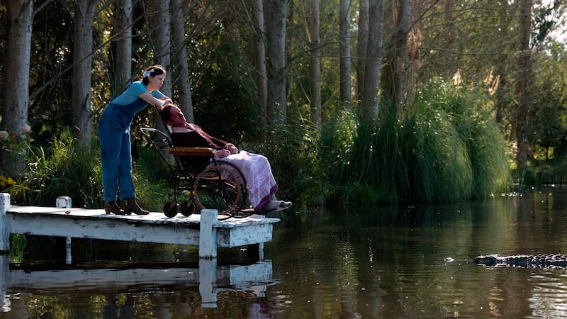 Pearl: Mia Goth and Matthew Sunderland. Photograph: Christopher Moss/PA Photo/Origin Picture Show LLC
