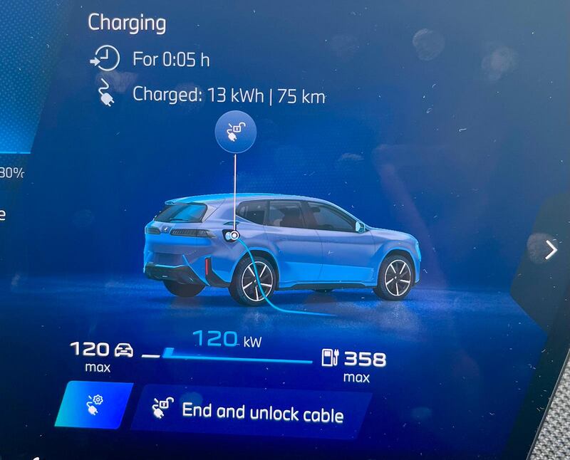 New BMW IX3