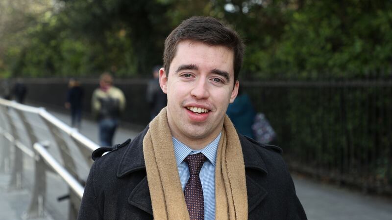 Andrew Ralph (23), who lives between Dunshaughlin and Ratoath,   says commuting is the “single biggest issue” in his area. Photograph: Nick Bradshaw