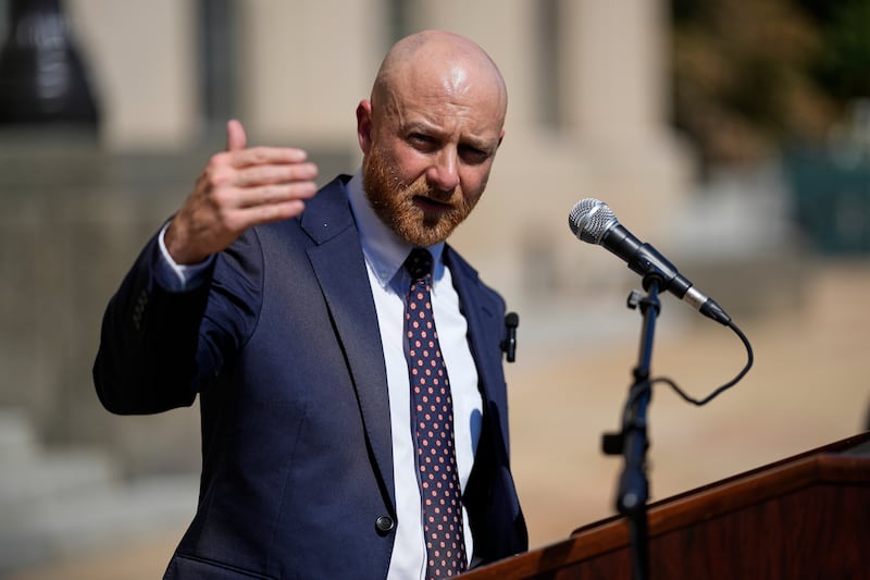 Luke Ihnen, lawyer for Christa Pike. Photograph: George Walker