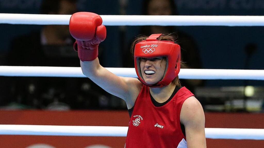 Thanks to Katie Taylor, things are looking up for Ireland at the Olympics.   Photograph: Julien Behal/PA Wire