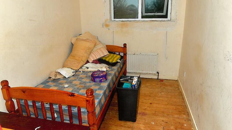 A  room in the home of Keith and Caroline Baker who have been jailed  after they sexually abused a vulnerable woman over an eight-year period. Photograph: PA