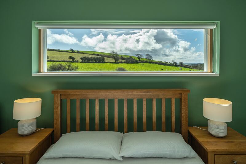 Picture window from main bedroom