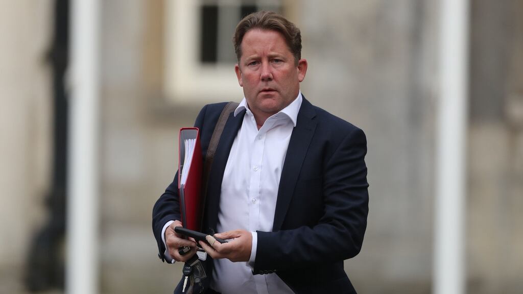 Minister for Housing Darragh O’Brien:  Getting more precise costs for fixing defective apartments should be an objective of a working group he is setting up. Photograph: Niall Carson/PA