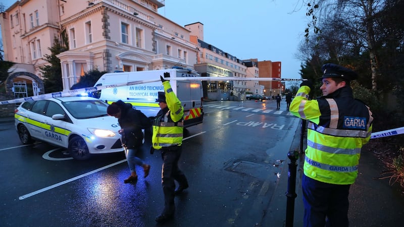 The Hutch-Kinahan feud escalated with the Regency hotel attack by the Hutch gang in February 2016, during which David Byrne was killed and Seán McGovern was wounded. Photograph: Collins