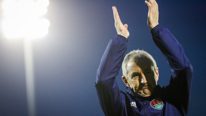 John Caulfield saw his side beat Dundalk 1-0 at Turner’s Cross. Photograph: Ryan Byrne/Inpho