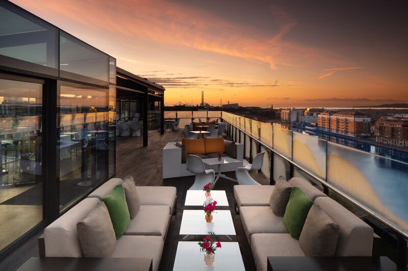 Rooftop terrace. Photograph: Anantara