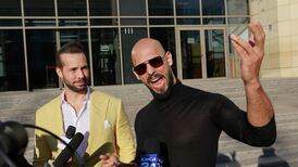 Social media influencer Andrew Tate and brother Tristan leave Romania for US