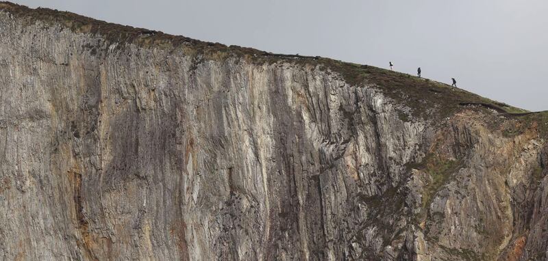 Sliabh Liag cliff in Co Donegal. Photograph: Nick Bradshaw 