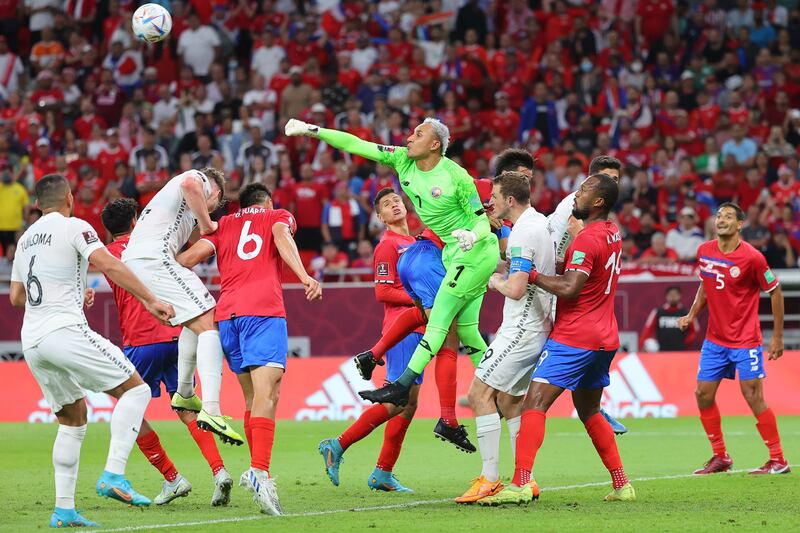 PSG's Keylor Navas is easily Costa Rica's most recognisable player. Photograph: Karim Jaafar/AFP via Getty Images  