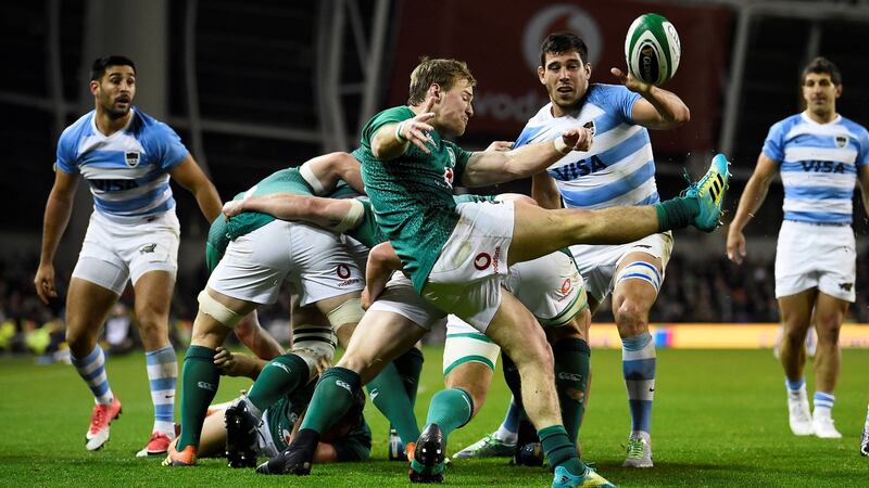 Kieran Marmion is expected to hold his place. Photo: Clodagh Kilcoyne/Inpho