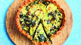 Prue Leith’s Homity pie with sour-cream pastry and cavolo nero