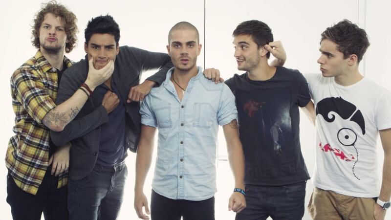 The Wanted: Jay McGuiness, Siva Kaneswaran, Max George, Tom Parker and Nathan Sykes