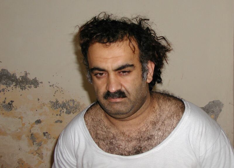 Khalid Sheikh Mohammed and two accomplices, Walid Bin Attash and Mustafa al-Hawsawi, were expected to enter guilty pleas. Photograph: AP