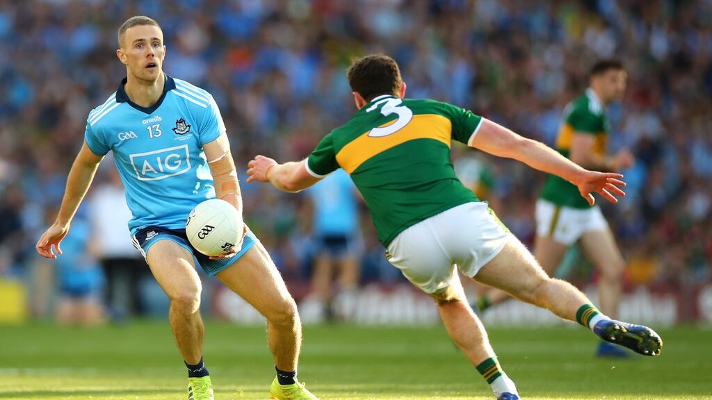 Paul Mannion: “Everyone’s talking about it; why should it be just five? Because it hadn’t been done before? What if it was six? We’d all be going with the same hunger and fervour.” Photograph: James Crombie/Inpho