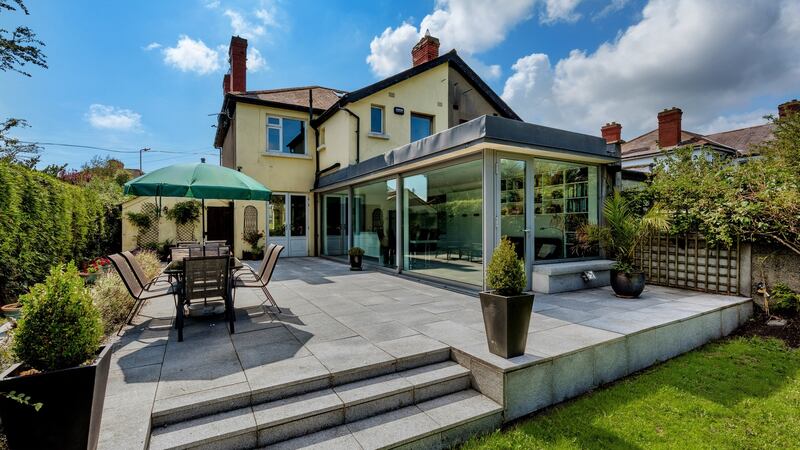 Patio and back garden