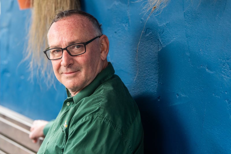 Bill Hillyard: 'Politics wasn’t suiting us any longer. We didn’t feel at home in our own country.' Photograph: Andy Gibson.