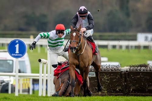 Jockey Jack Kennedy settles ‘Winter Festival’ score with outstanding four-timer