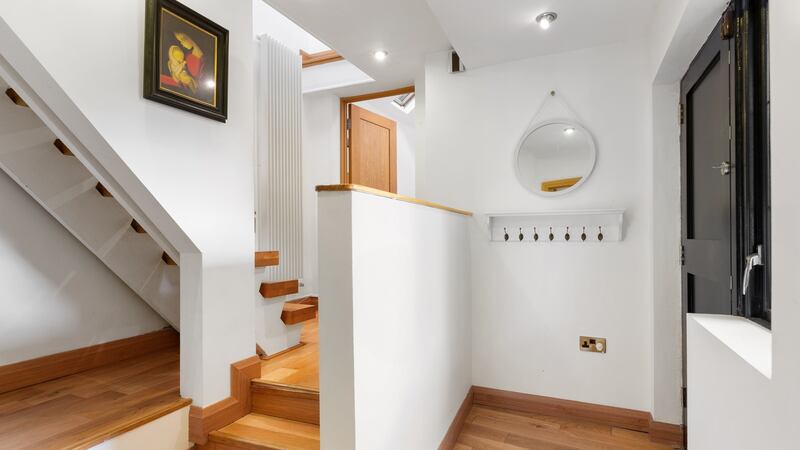 Hall and staircase.