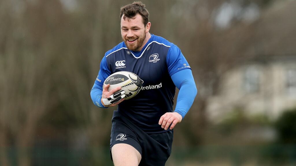Cian Healy: Prop is set to decide between Leinster, Toulon and Worcester Warriors this week. Photograph: Donall Farmer/Inpho