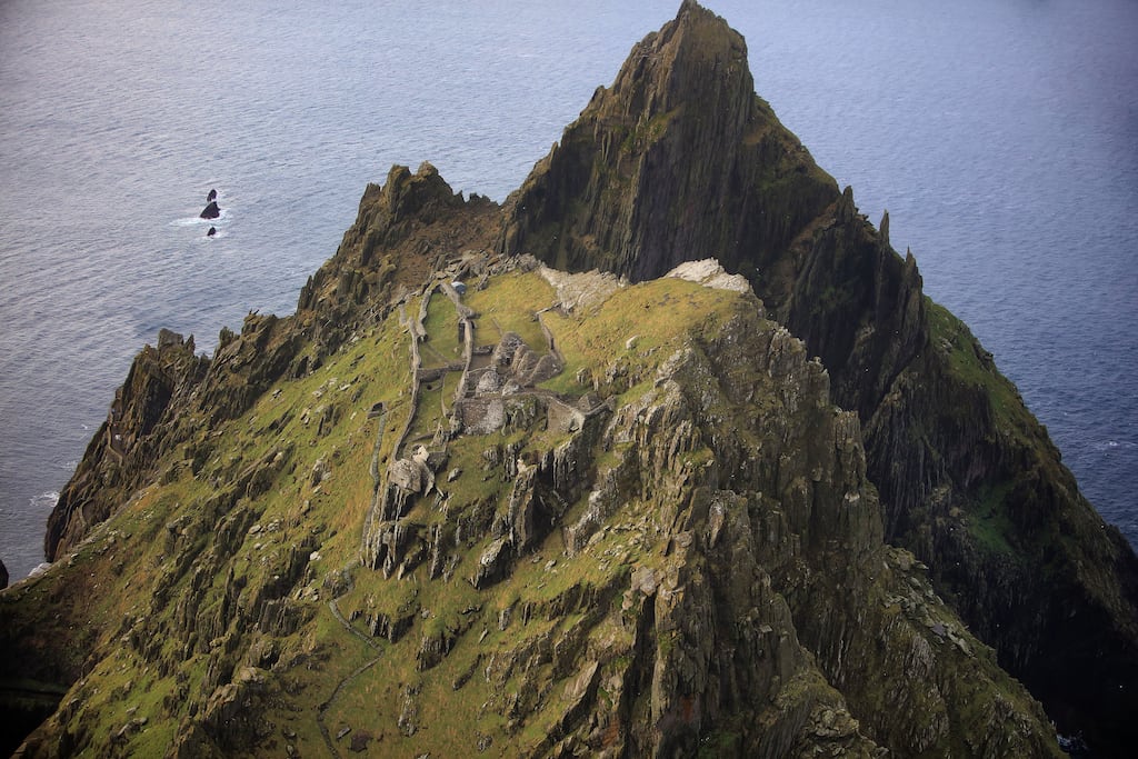 Skellig Michael: ethereal beauty and elemental rawness. Photograph: Valerie O’Sullivan