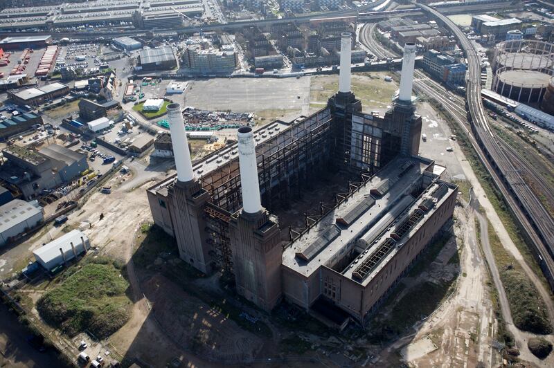 Battersea Power Station: the site in 2008