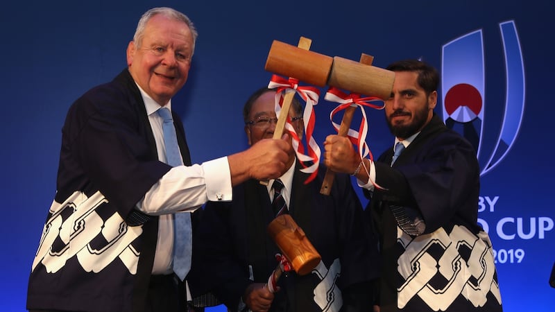Bernard Laporte’s backing will keep Bill Beaumont in World Rugby post