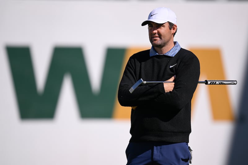 Scottie Scheffler. His struggles with the short stick are costing him victories. Photograph: Orlando Ramirez/Getty
