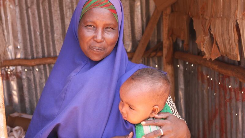 Women encountered in the refugee camps around Dolo Odo said that though children weren’t getting as much food as they would like, they were relatively healthy. Photograph: James Jeffrey