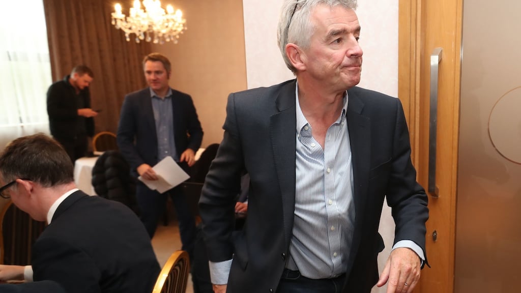 Ryanair chief executive Michael O’Leary. Photograph: Niall Carson/PA Wire