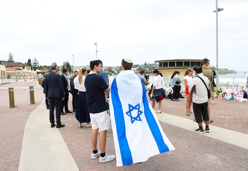People gather at Bondi Beach. Photograph: Evan Treacy for The Irish Times