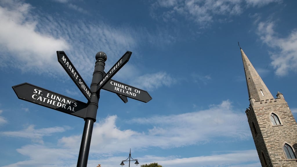 Cathedral Square, Letterkenny. Photograph: Declan Doherty