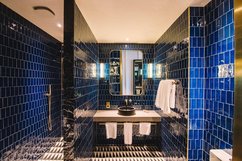 Bathroom. Photograph: Jason Ennis/Press Up