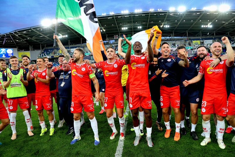 Shelbourne and Linfield could meet again in Conference League playoff with €4m at stake