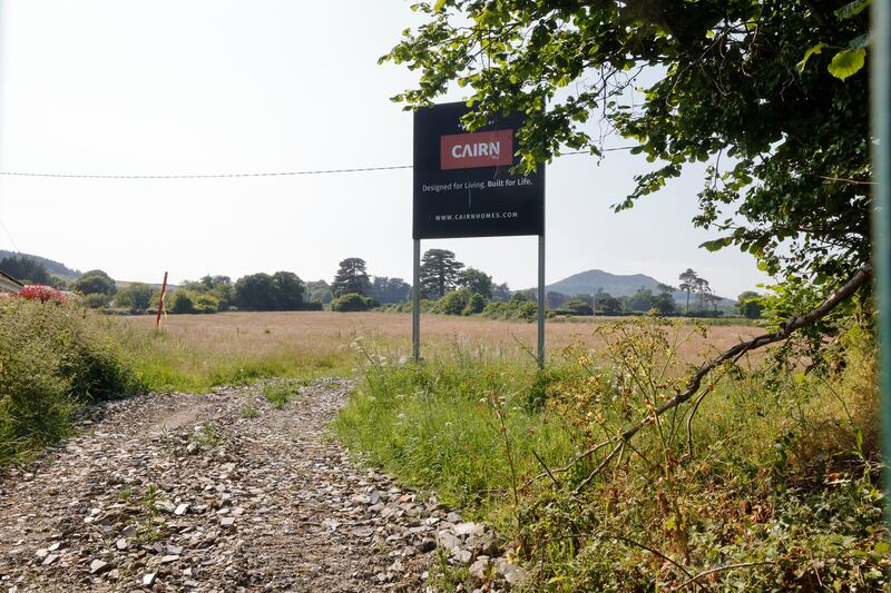 The Blacklion/Templecarrig Cairns development site in Greystones. Photograph: Alan Betson/The Irish Times
