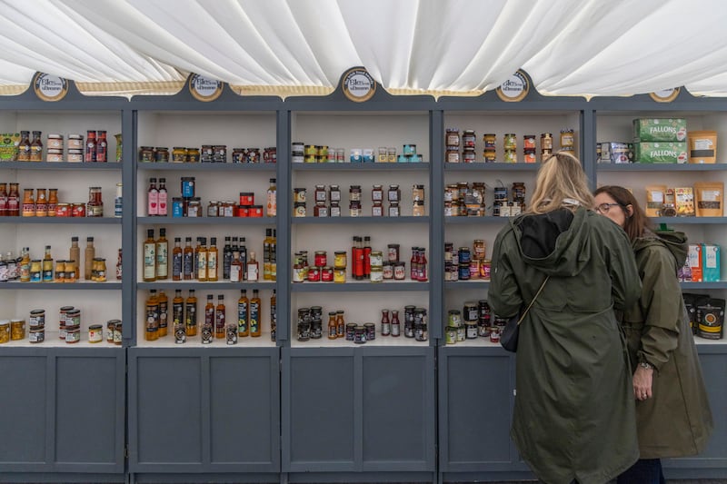 An array of products on display at the Blas tent in Dingle reflects the broad tastes of the nation. Photograph: Allen Kiely
