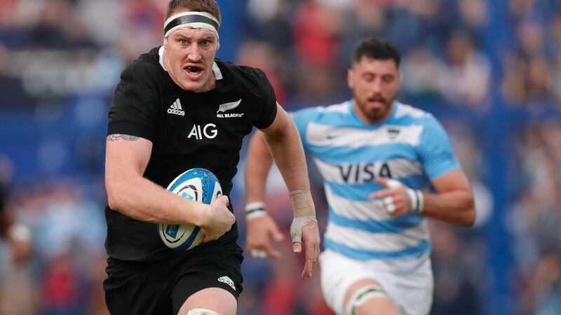 Brodie Retallick: avoiding serious casualties is arguably more important than  results now. The dislocated shoulder suffered by  Retallick last Saturday  has left the outstanding New Zealand lock in a race against time to make  the World Cup in Japan. Photograph: Juan Ignacio Roncoroni/EPA