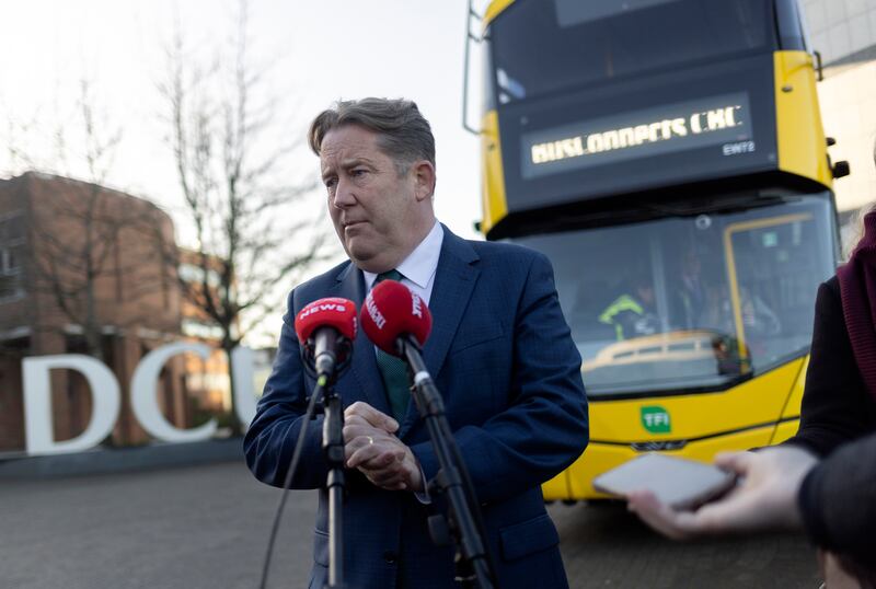Minister for Transport Darragh O'Brien. Photograph: Chris Maddaloni/The Irish Times 