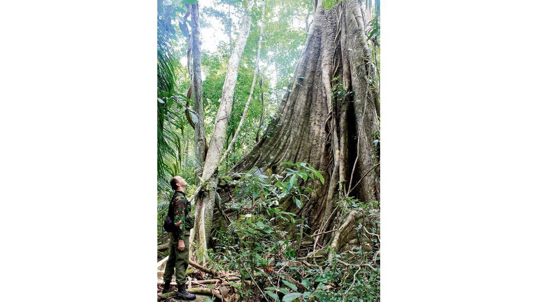 Expedition leader Andy Stronach in the Amazon
