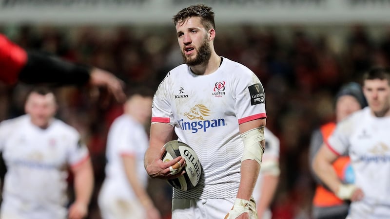 Ulster centre Stuart McCloskey has again been overlooked. Photograph: Laszlo Geczo/Inpho