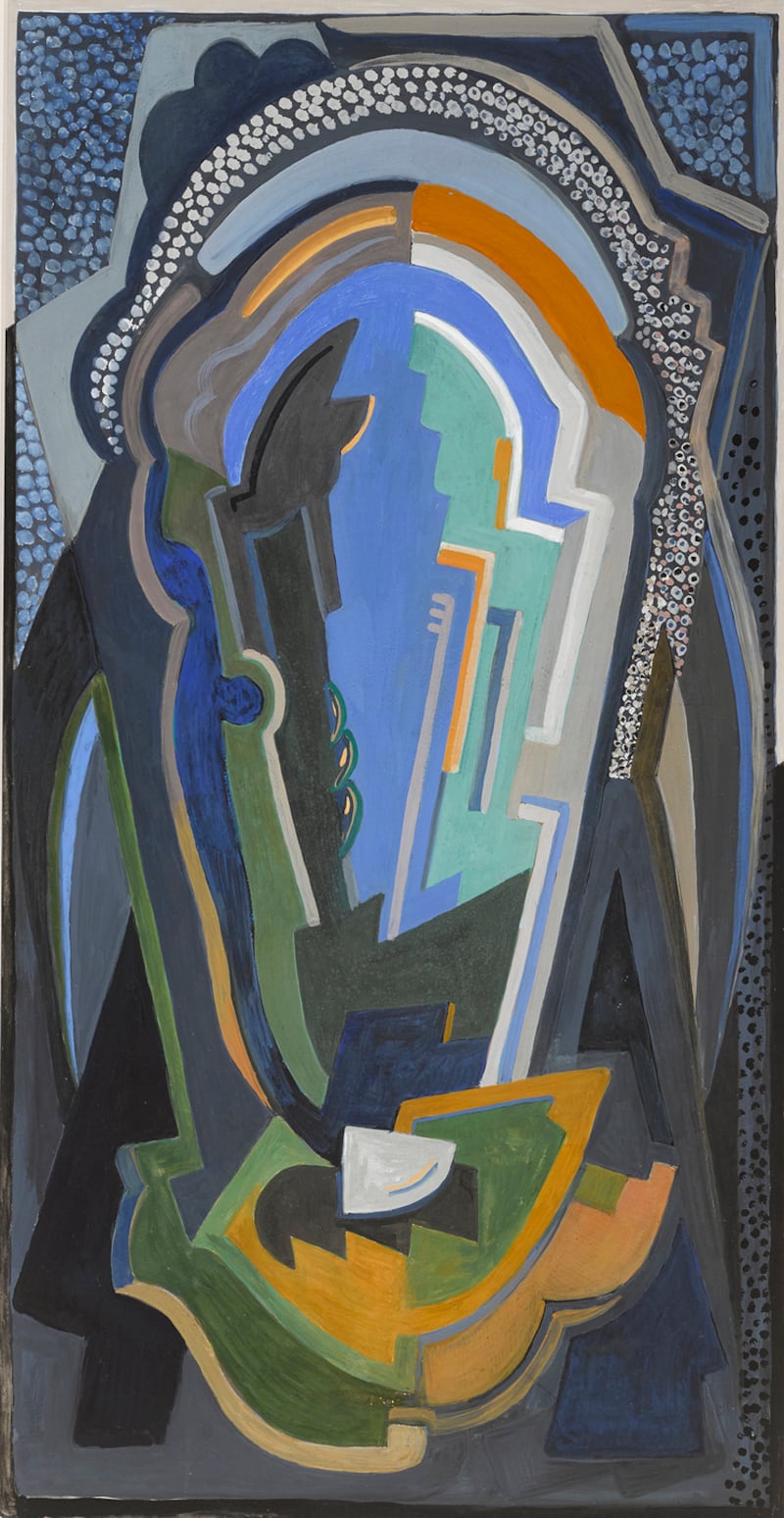 Lot 29: ‘Abstract Design’ by Mainie Jellett (€9,000-€12,000)