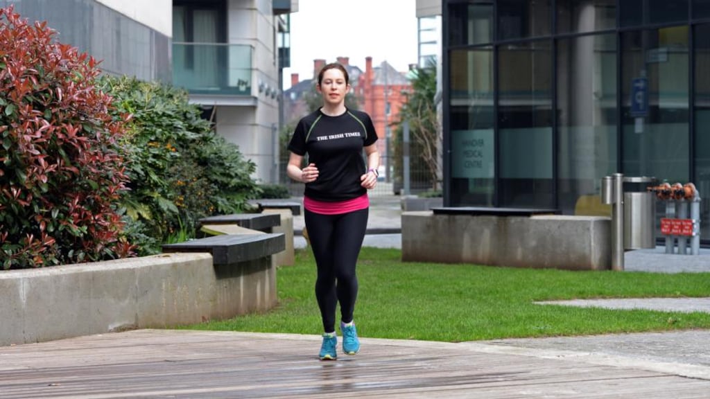 Running coach Mary Jennings out and about in Dublin: ‘It’s important you run at a pace at which you feel you can breathe comfortably.’ Photograph: Eric Luke/The Irish Times