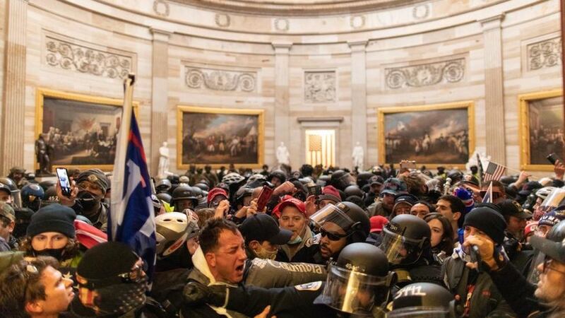 "I did think, the proud boys, these are people I could get to know." Photograph: Getty Images