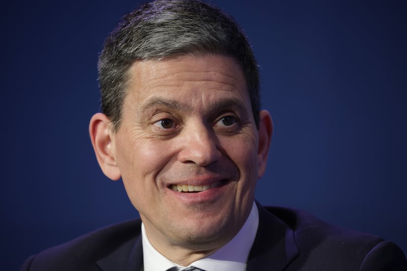 David Miliband. Photograph: Alex Wong/Getty